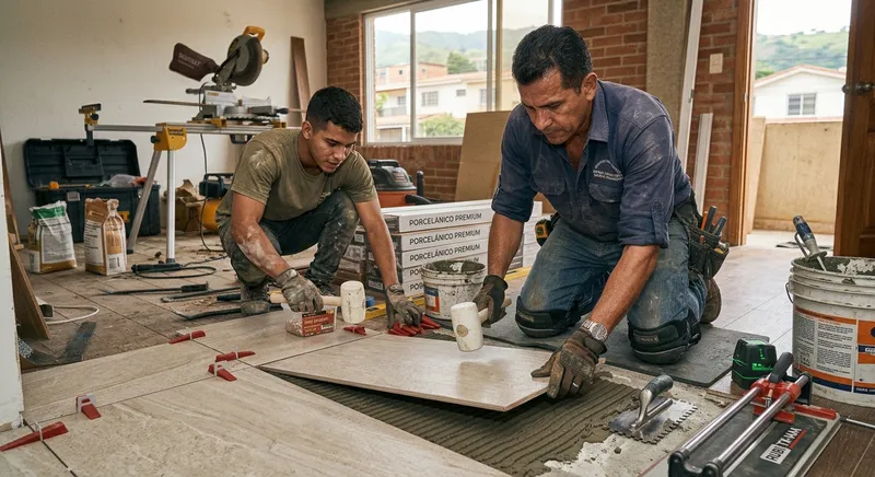 Renovación de suelos y cubiertas exteriores